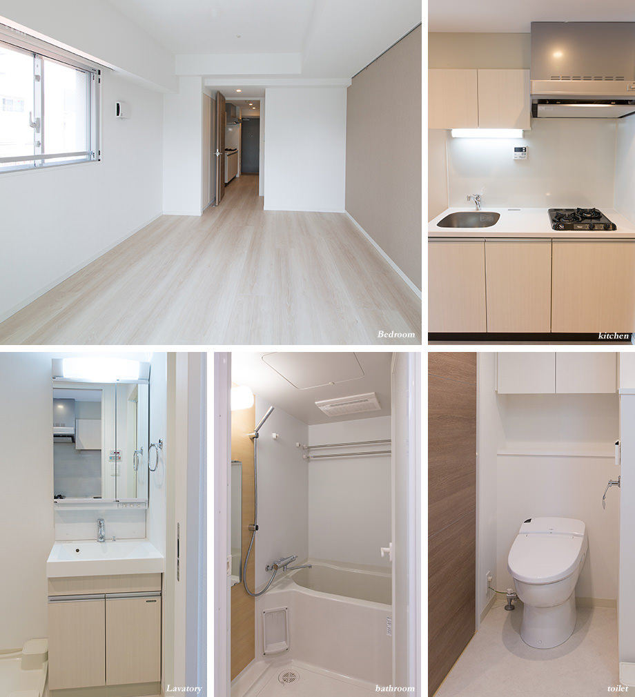 Bedroom・kitchen・Lavatory・bathroom・toilet